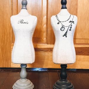 Necklace display mannequin - 15”